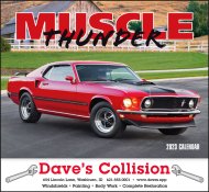 (image for) Muscle Thunder Stapled Wall Calendar- #7205