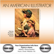 (image for) Norman Rockwell American Illustrator 13 Month Stapled Version- # 2001