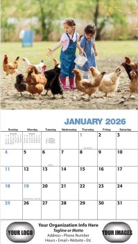 (image for) American Agriculture 13 Month Stapled Version- # 2051