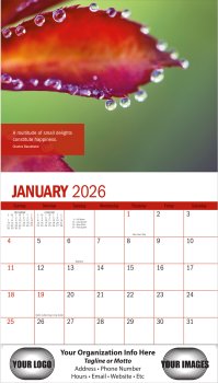 (image for) Inspiration 13 Month Wall Stapled Version- # 2301