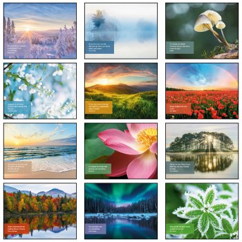 (image for) Inspiration 13 Month Wall Stapled Version- # 2301