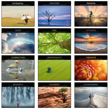 (image for) Motivations 13 month Wall Calendar - Spiral Bound- # 235