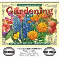 (image for) Old Farmer's Almanac Gardening Spiral Wall #OF56GA