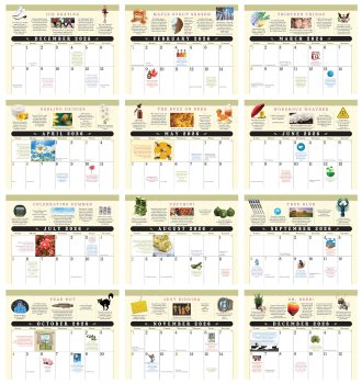 (image for) Old Farmer's Almanac Everyday Advice Stapled Wall #OF56HH1