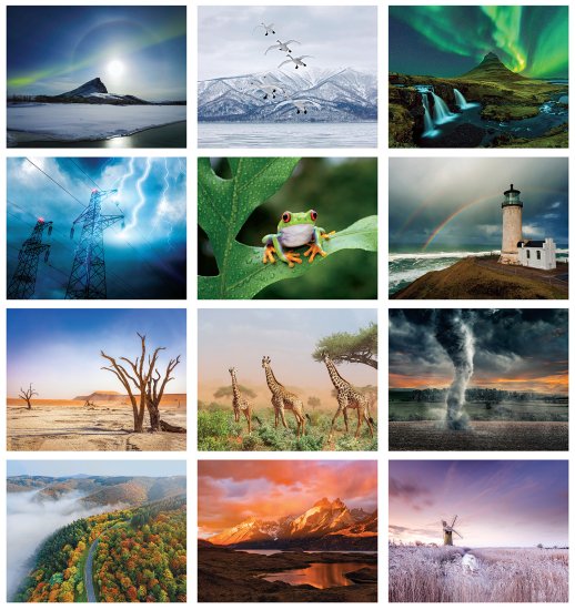 (image for) Old Farmer's Almanac Weather Spiral Version- #OF56WE