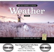(image for) Old Farmer's Almanac Weather Spiral Version- #OF56WE
