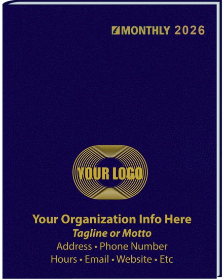 (image for) Monthly Desk Planner Ruled #RR7421