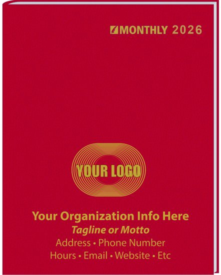 (image for) Monthly Desk Planner Ruled #RR7421