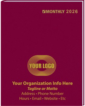 (image for) Monthly Desk Planner Ruled #RR7421