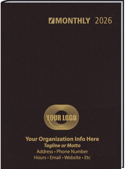 (image for) Monthly Desk Planner Ruled #RR8421