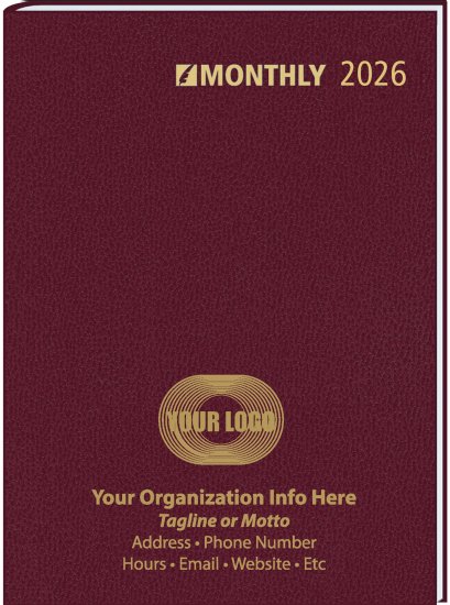 (image for) Monthly Desk Planner Ruled #RR8421