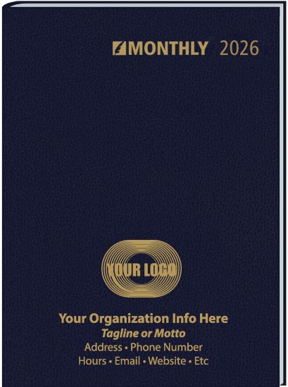 (image for) Monthly Desk Planner Ruled #RR8421