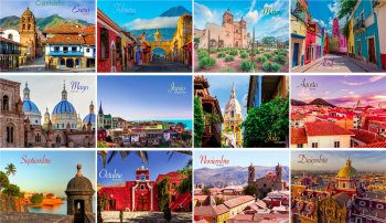 (image for) Patrimonio_Latino-Catholic-Spanish Calendar - Spiral #BD26  New This Year! 