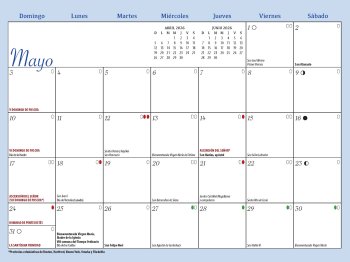 (image for) Patrimonio_Latino-Catholic-Spanish Calendar - Spiral #BD26  New This Year! 