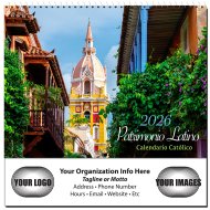 (image for) Patrimonio_Latino-Catholic-Spanish Calendar - Spiral #BD26  New This Year! 
