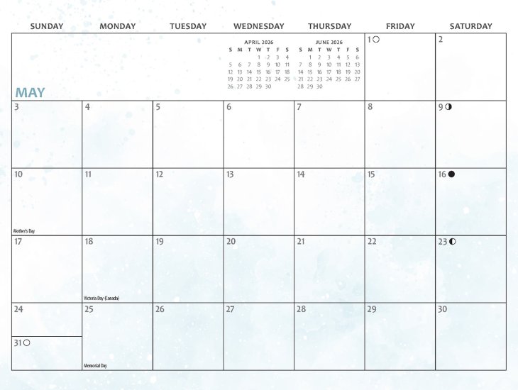 (image for) I AM Calendar - Spiral #BM26  New This Year! 