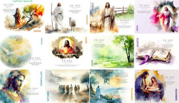 (image for) I AM Calendar - Spiral #BM26  New This Year! 