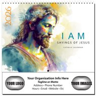 (image for) I AM Calendar - Spiral #BM26  New This Year! 