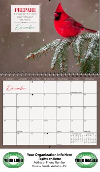 (image for) Beauty From Above Calendar - Spiral #BR26  New This Year! 