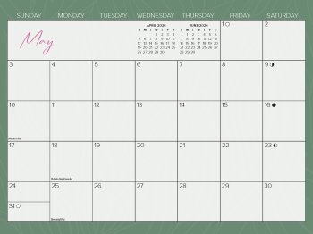 (image for) Beauty From Above Calendar - Spiral #BR26  New This Year! 