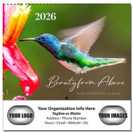 (image for) Beauty From Above Calendar - Spiral #BR26  New This Year! 