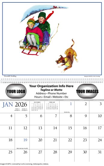 (image for) Every Month Imprint- Norman Rockwell #158