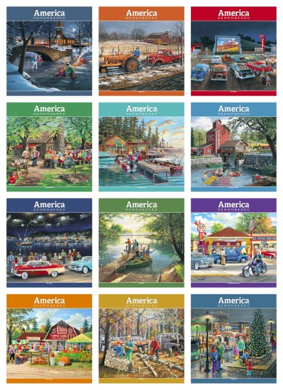 (image for) America Remembered Executive Wall Calendar #179