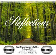 (image for) Reflections 13-Month Full-Size Wall Calendar Spiral Bound-#406