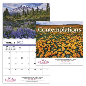 (image for) Contemplations 13-Month Full-Size Spiral Wall Calendar- #425