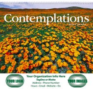 (image for) Contemplations 13-Month Full-Size Spiral Wall Calendar- #425