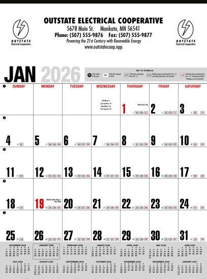 (image for) Yearly Record® 12 Sheet - Gray/Black #646