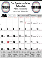 (image for) Yearly Record® 12 Sheet - Gray/Black #646