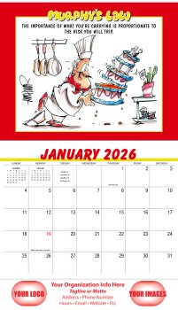 (image for) Murphy's Law 13-Month Full-Size Wall Calendar- #807