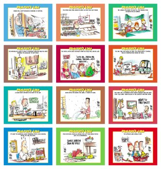 (image for) Murphy's Law 13-Month Full-Size Wall Calendar- #807