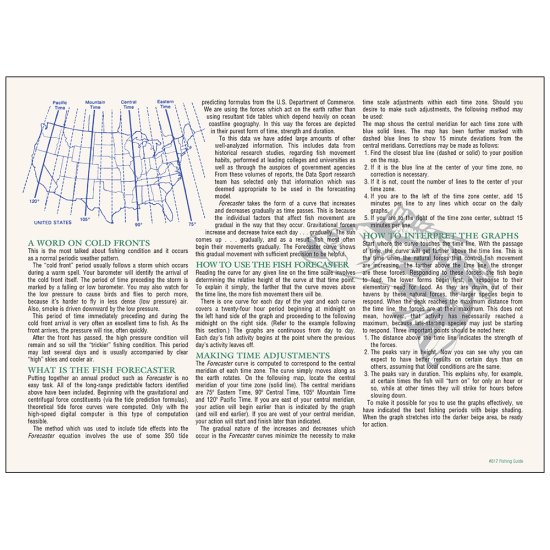 (image for) Fisherman's Guide-13-Month Full-Size Wall Calendar #817