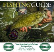 (image for) Fisherman's Guide-13-Month Full-Size Wall Calendar #817