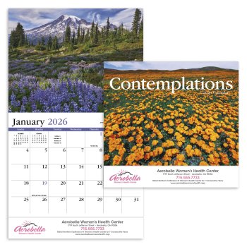 (image for) Contemplations 13-Month Full-Size Wall Calendar- #825
