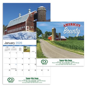 (image for) America's Bounty-13-Month Full-Size Wall Calendar #831