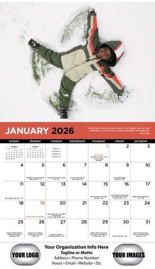 (image for) Everyday Celebrations (previously Celebrations of Culture) 13-Mo. Full-Size Wall #835