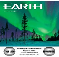 (image for) Earth 13-Month Full-Size Wall Calendar- #872