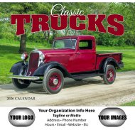 (image for) Classic Trucks 13 Month Full Size Wall Calendar #894
