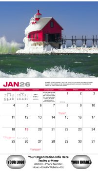 (image for) Weather Almanac 13-Mo Full-Size Wall Calendar - #895