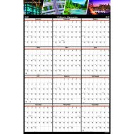 (image for) Laminated Full Color Wall Planner #13966