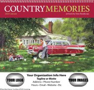 (image for) Barnhouse Country Memories 12-Month Wall Calendar- # 1117