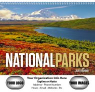 (image for) National Parks Scenic Wall Calendar- # 1710 NEW ITEM FOR 2025!! 