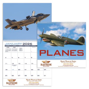 (image for) Planes 16 Month Wall Calendar - Style #1852