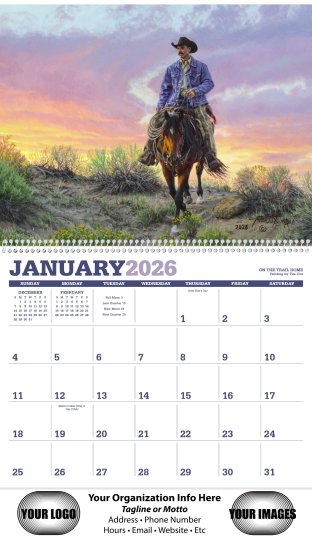 (image for) American West by Tim Cox Wall Calendar- #1900