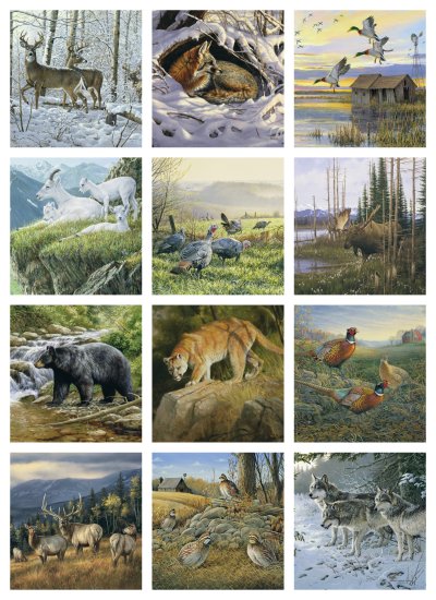 (image for) Wildlife Art Executive Retail Calendar- #2104