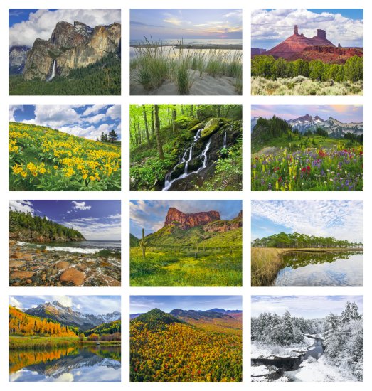 (image for) Every Month Imprint - American Splendor Scenic America- # 2507