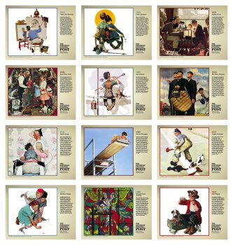 (image for) Every Month Imprint - Saturday Evening Post Illustrations of Norman Rockwell- # 2508